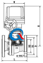 電動調節球閥（配HQ執行器）