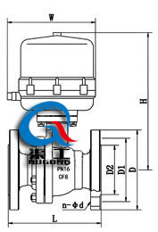 電動硬密封球閥(配361執行器)